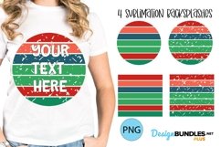 Vintage Christmas Sublimation Backsplashes | Backgrounds Product Image 1