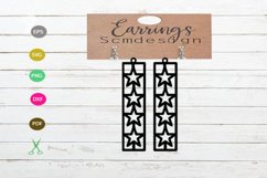 Star Earrings SVG Cut Files Product Image 1