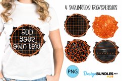 Halloween Sublimation Backgrounds Backsplash Circles Product Image 1