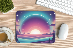 Happy New Year PNG Mouse Pad,Festive New Year's Eve 2026 PNG Product Image 1