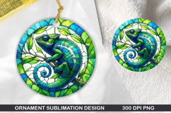 Animals Stained Glass Ornament Bundle, 30 High-Quality PNG Product Image 10