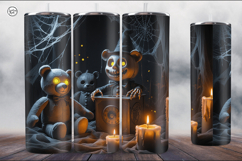 4 Halloween Tumbler Wrap Sublimations, 20 oz Product Image 3