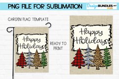 Merry Christmas Garden Flag Sublimation Product Image 1