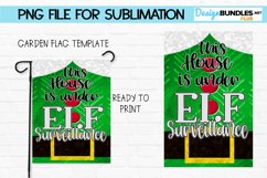 Christmas Elf Garden Flag Sublimation Product Image 1