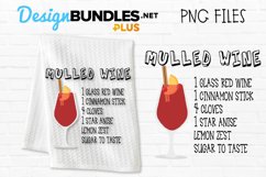 Mulled Wine Christmas Cocktail Recipe Sublimation Product Image 1
