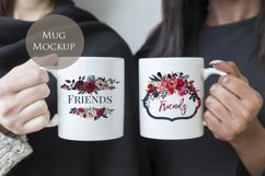 Two women holding mugs Product Image 2