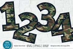 camo svg, camo numbers svg, Camoflauge svg, camoflage svg Product Image 1