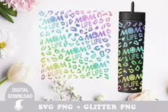 Mom Tumbler designs, Mother's Day svg, Cricut File Product Image 1