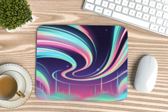 Happy New Year PNG Mouse Pad,Festive New Year's Eve 2026 PNG Product Image 1