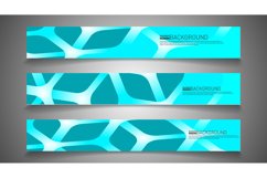 Set banner background for your design. vector graphic design Product Image 1