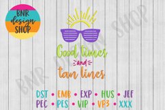 Summer Machine Embroidery Design Product Image 1