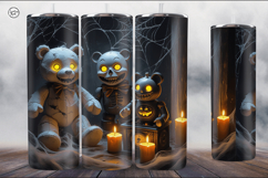 4 Halloween Tumbler Wrap Sublimations, 20 oz Product Image 5