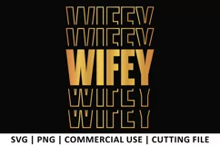 Wife SVG | Stacked SVG Product Image 1