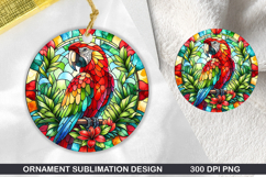 Animals Stained Glass Ornament Bundle, 30 High-Quality PNG Product Image 11