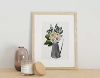 Daisies clipart|Sublimation design|Flower bouquet PNG Product Image 4