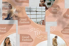 Fashion Sale Puzzle Instagram Social Media Template Product Image 2