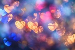 Heart Bokeh Wallpaper Background Product Image 1
