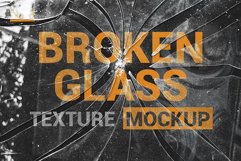 Broken Glass Texture Mockup Product Image 1