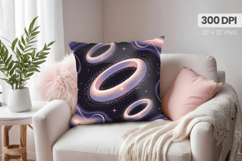 Happy New Year PNG Pillow, Festive New Year&#039;s Eve 2026 PNG Product Image 1