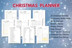 Editable Christmas Planner Canva Template Product Image 2