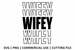 Wife SVG | Stacked SVG Product Image 2