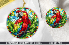 Animals Stained Glass Ornament Bundle, 30 High-Quality PNG Product Image 18