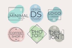 Minimal Logo Collection With Pastel Colors Product Image 1