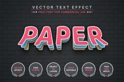 Color layer - editable text effect, font style Product Image 1