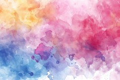 Colorful Abstract Watercolor Texture Background Wallpaper Product Image 1