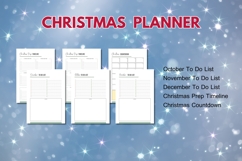 Editable Christmas Planner Canva Template Product Image 4