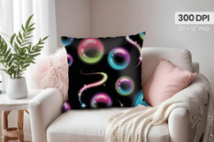 Happy New Year PNG Pillow, Festive New Year&#039;s Eve 2026 PNG Product Image 1