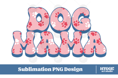American Dog Mama Papa 4th of July USA Paw DTF PNG Bundle Product Image 2