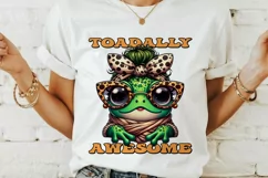 Funny frog PNG, funny quote PNG, Sublimation design. Product Image 2