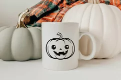 Halloween cute pumpkins, Svg File For Cricut, PNG. Product Image 2