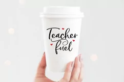 Teacher Appreciation svg - Teacher Fuel - teacher svg Product Image 4