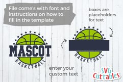 Basketball SVG | Basketball Template 0022 | Shirt Design Product Image 6