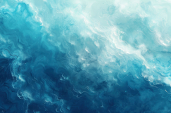 Abstract Blue Water Painting Background Wallpaper Product Image 1