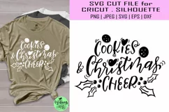Cookies and christmas cheer svg, christmas svg Product Image 1