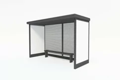 City Bus Stop Sign Mockup Product Image 2