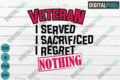 Veteran SVG PNG DXF Circut Cut Silhouette 3 Soldier SVG Product Image 1