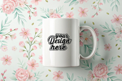 Coffee Mug Mockups, Spring Mug Mockups Product Image 1