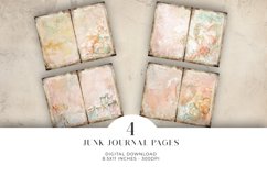 Wedding Junk Journal Digital Paper Bi-fold Product Image 1