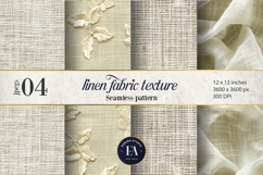 Linen Textures Digital Paper | Linen Fabric pattern Product Image 1