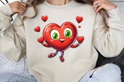 Funny Valentine Clipart PNG Product Image 1