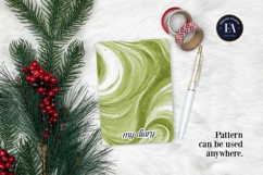 Watercolor Matcha Pattern, Green Wash Texture Product Image 4