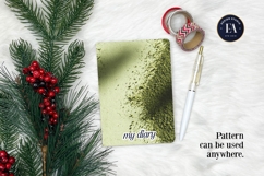 Matcha Powder Texture, Green Matcha Dust Digital Paper Product Image 4