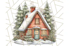Scandinavian Christmas Gnomes Clipart PNG, Cute Gnome Png Product Image 3