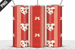 Lovely Hearts Tumbler Design | Valentine's Day Tumbler Wrap Product Image 3