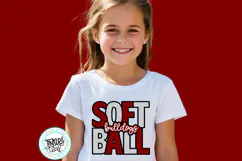 Bulldogs Softball SVG Cut file, softball mascot svg Product Image 2