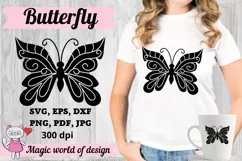 Butterfly Png, Svg Files for Cricut Product Image 1